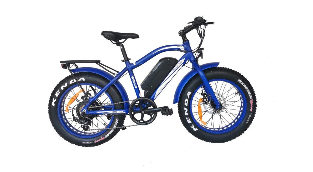 Fat bike Electrique VTT TEDDY Enfant bleu foncé satin OCCASION