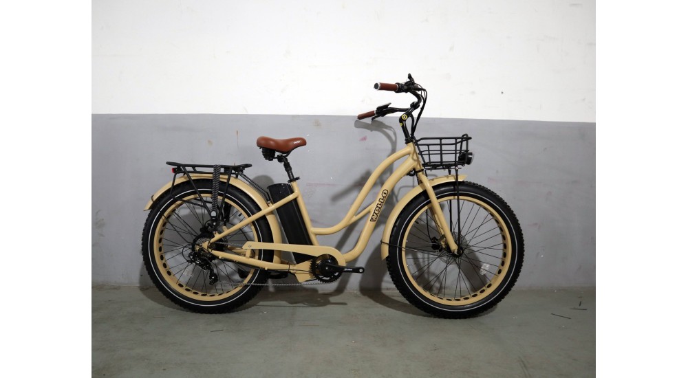 Fat Bike Electrique BEACH CRUISER Femme mixte couleur sable /noir occasion