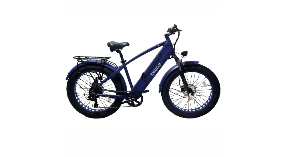 Fat Bike Electrique VTT SEMI RIGIDE bleu mat occasion