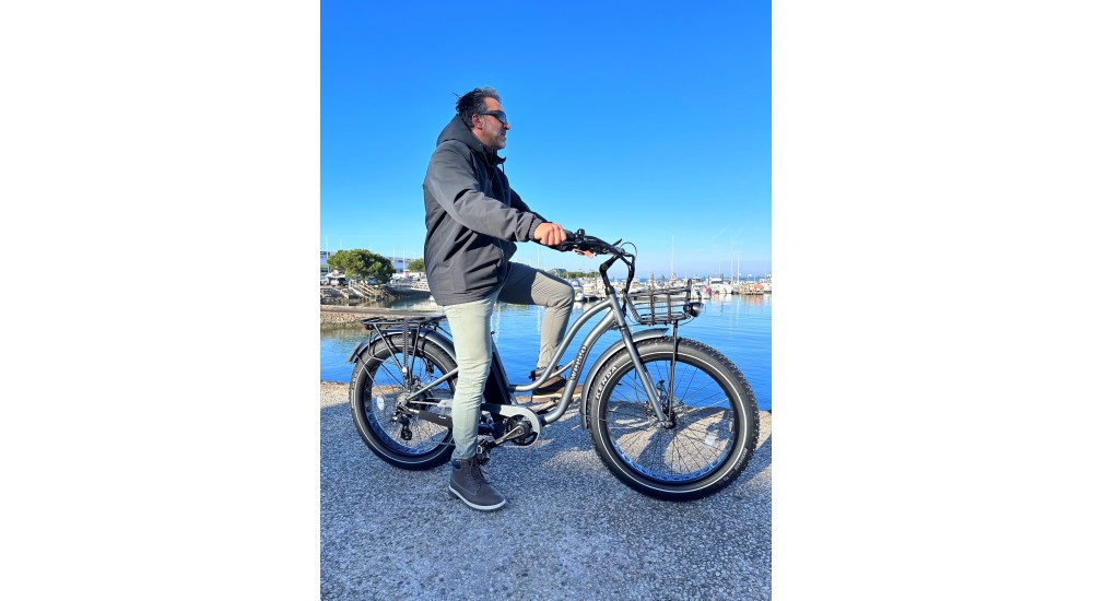Fat Bike Electrique BEACH CRUISER mixte   Modèle 2023