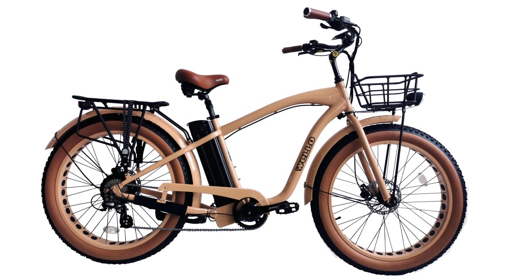 Fat Bike Electrique BEACH CRUISER Homme Modèle 2023