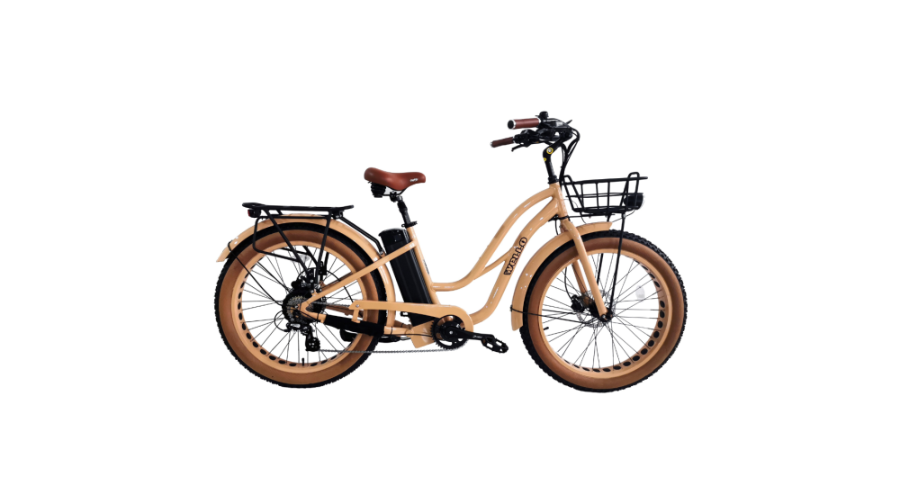 Beach Cruiser 2025 : Fat Bike Électrique Mixte Connecté